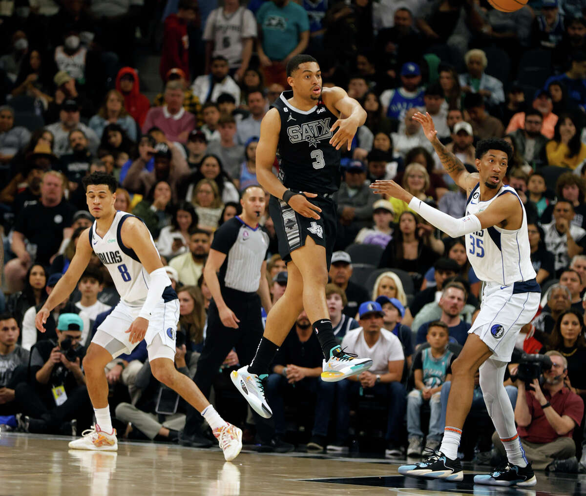 San Antonio Spurs guard Keldon Johnson says he has grown as a leader, team  is 'ready to compete' this year