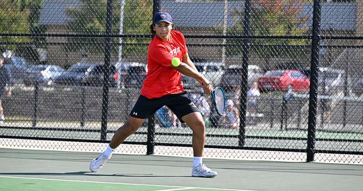 Former St. Augustine Knight and current Catholic University men’s tennis freshman Diego Romo claimed Landmark Conference Athlete of the Week honors this week