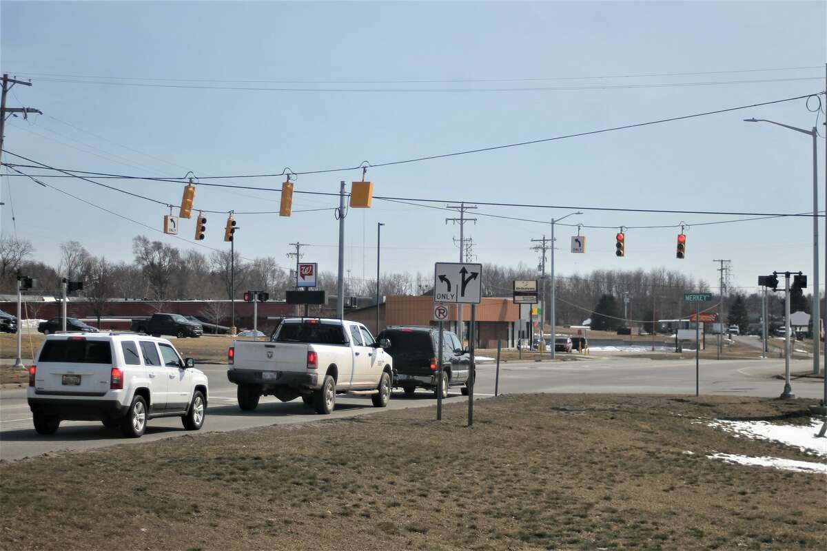The traffic signal at U.S. 31 at Merkey Road, south of Manistee, will soon see upgrades to improve traffic flow.