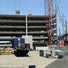 Construction continues on the Stamford Transportation Center parking garage in Stamford, Conn. Wednesday, June 15, 2022.