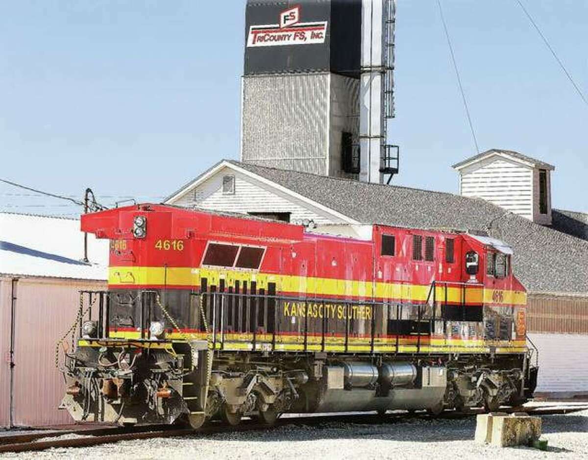 Federal officials have approved Canadian Pacific’s $31 billion acquisition of the Kansas City Southern. Shown in this file photo. the railroad is part of the Mid-American International Gateway at Jerseyville, a multimillion-dollar economic development project announced in 2018.