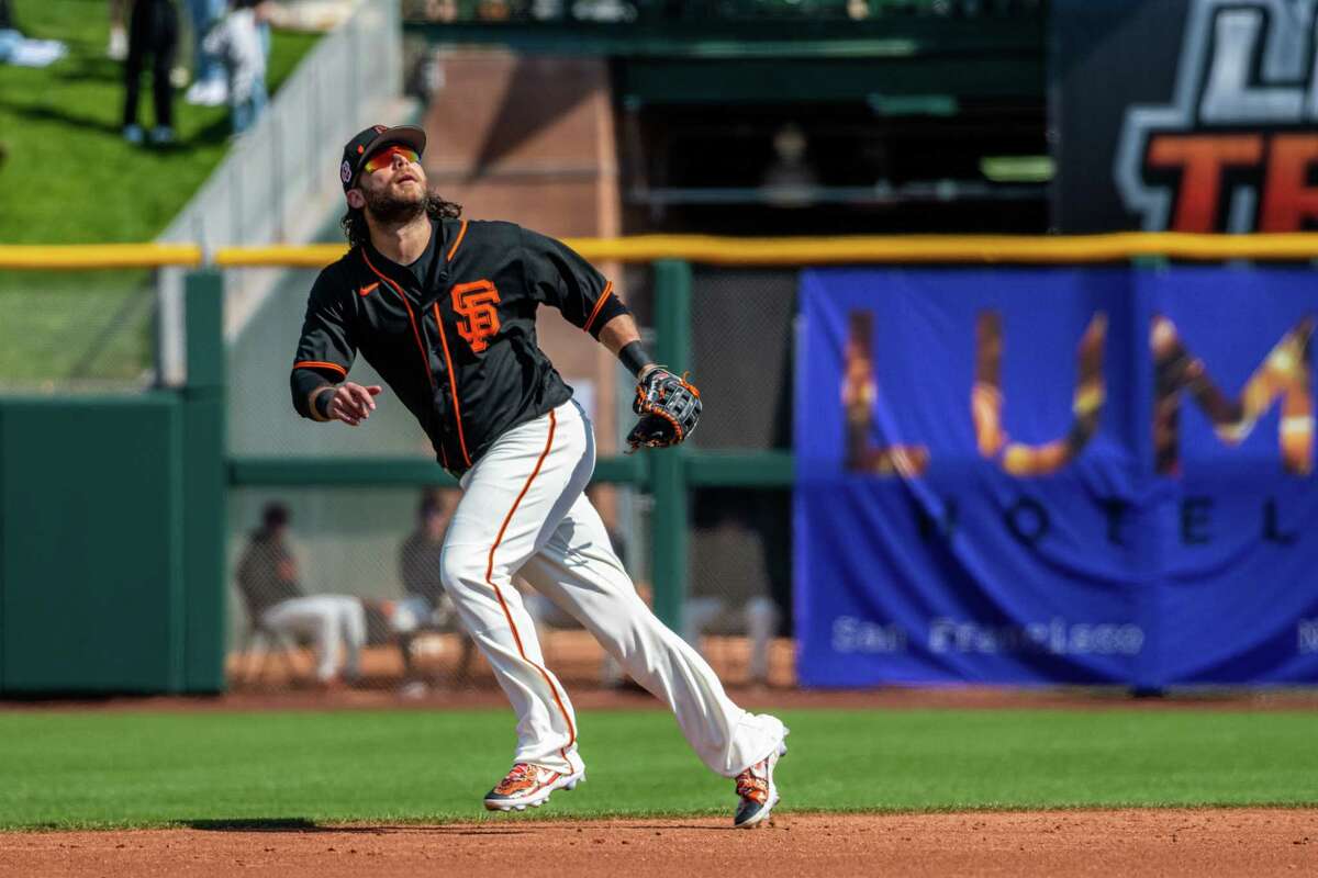 Once Giants' Brandon Crawford trusts a glove it can be tough to let go