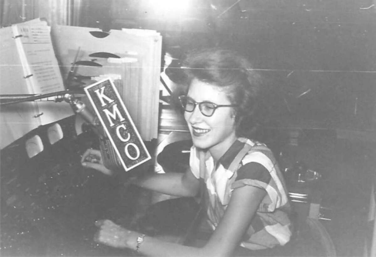 Local radio legend Mary McCoy went on the radio with KMCO AM station when she was a teenager. 