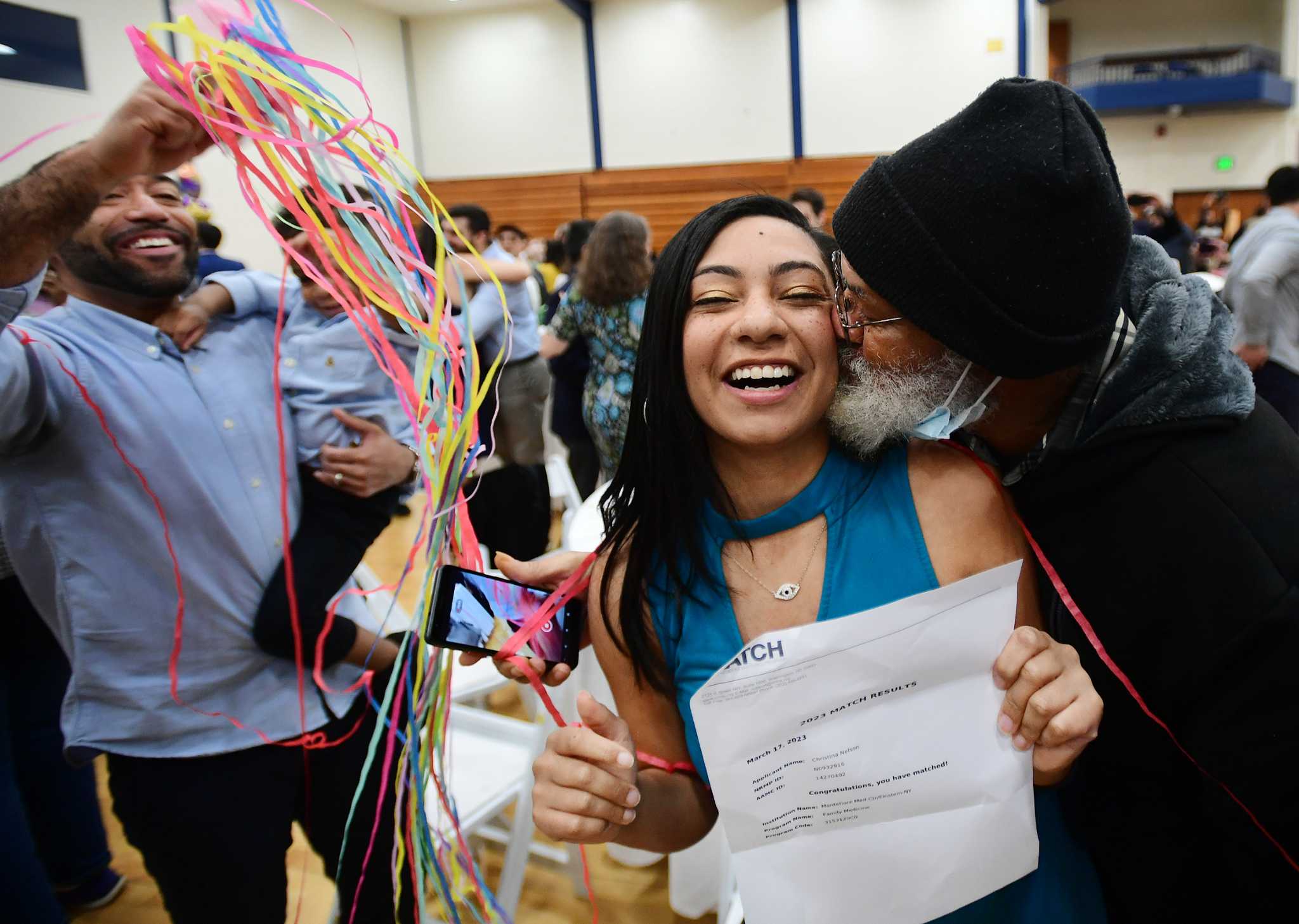 New Haven-area medical students celebrate residency assignments on 'Match Day'