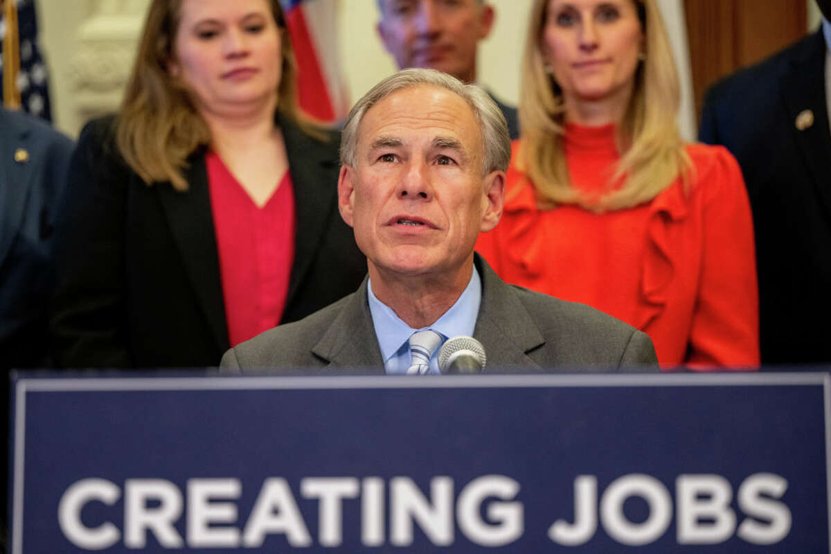 Gov. Abbott and state officials attended a news conference where they discussed the proposed Texas Helpful Incentives to Produce Semiconductors (CHIPS) Act legislation.