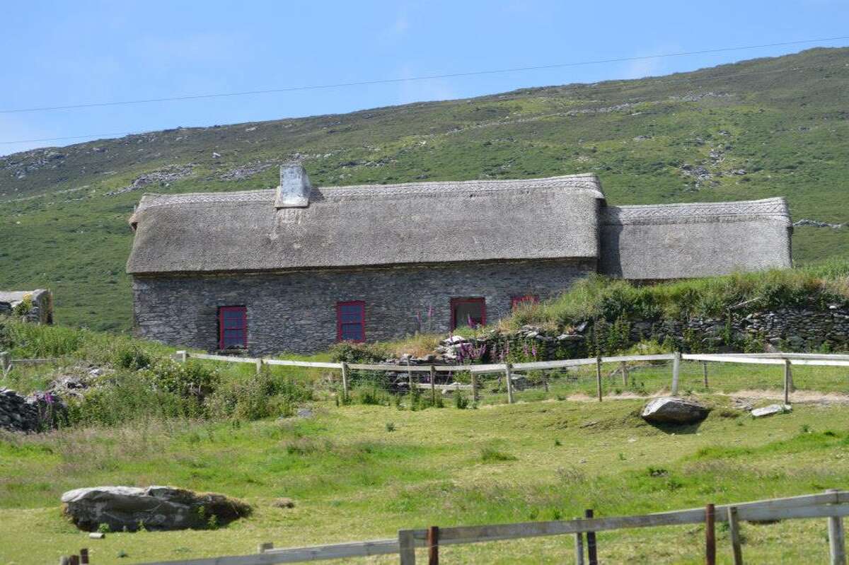 Irish Potato Famine Cottage, County Kerry, Ireland