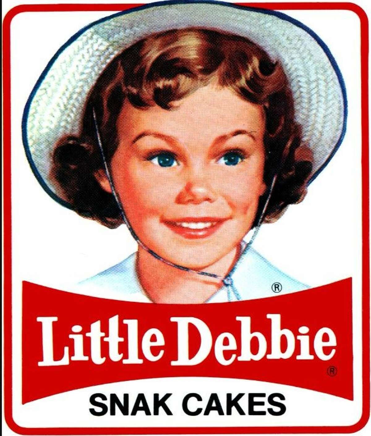 The familiar Little Debbie logo features the founders' granddaughter, Debbie.
