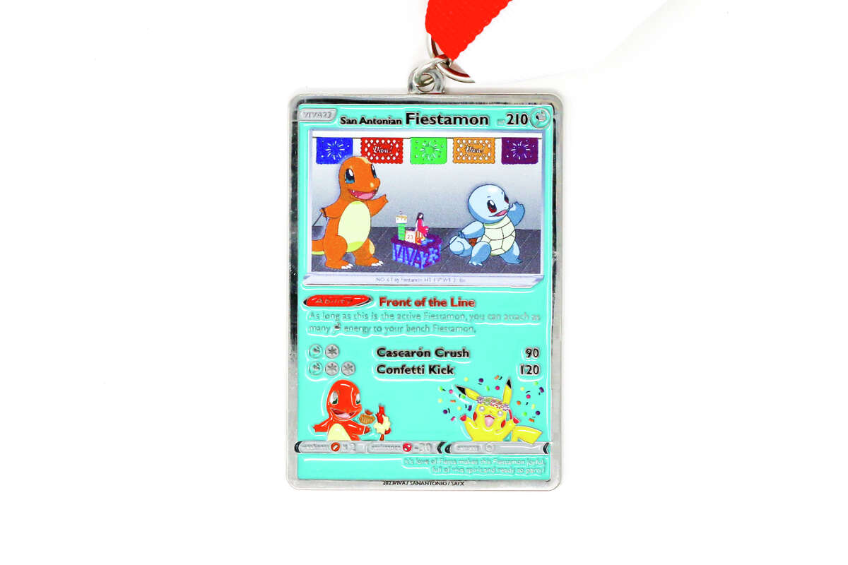 Little Fiestamon. Fiestamon Fiesta medals are available online.