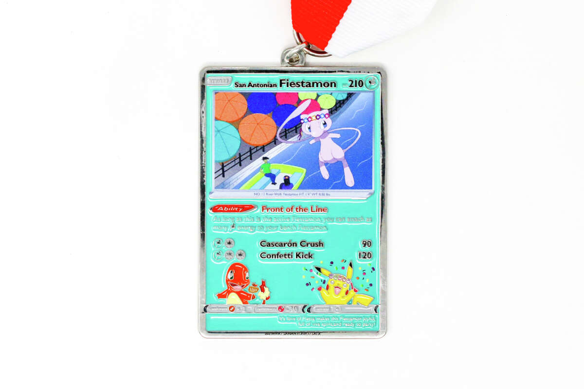 River Walk Fiestamon. Fiestamon Fiesta medals are available online.