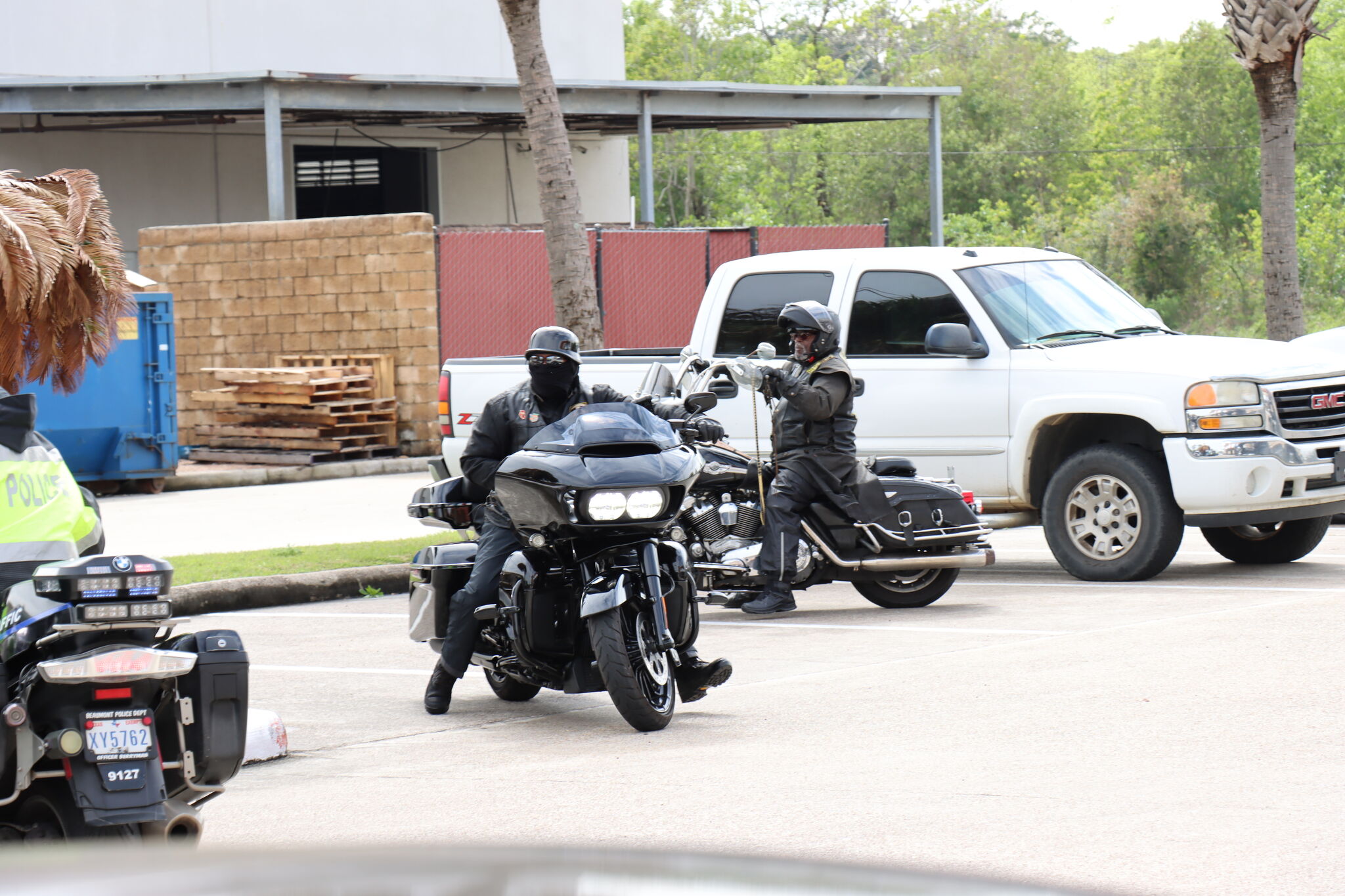 Motorcycle group stop in Beaumont for veteran mental health awareness