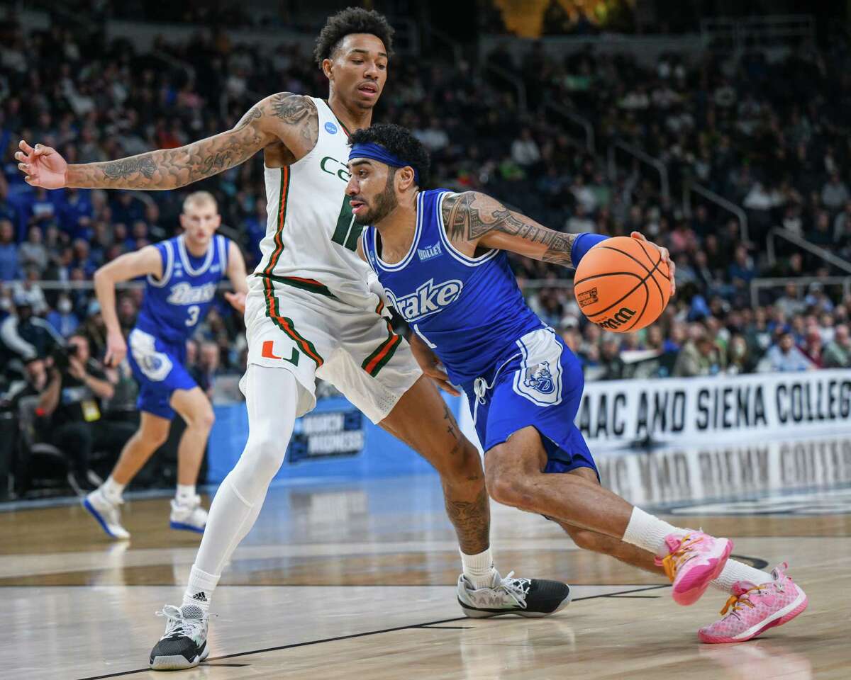 Drake graduate student Roman Penn, who was a freshman at Siena, said he was thankful for his team reaching the NCAA Tournament, even though the season came to an end in Albany.