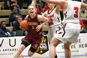 Oxford Academy shoots past Bishop Gibbons in Class D basketball