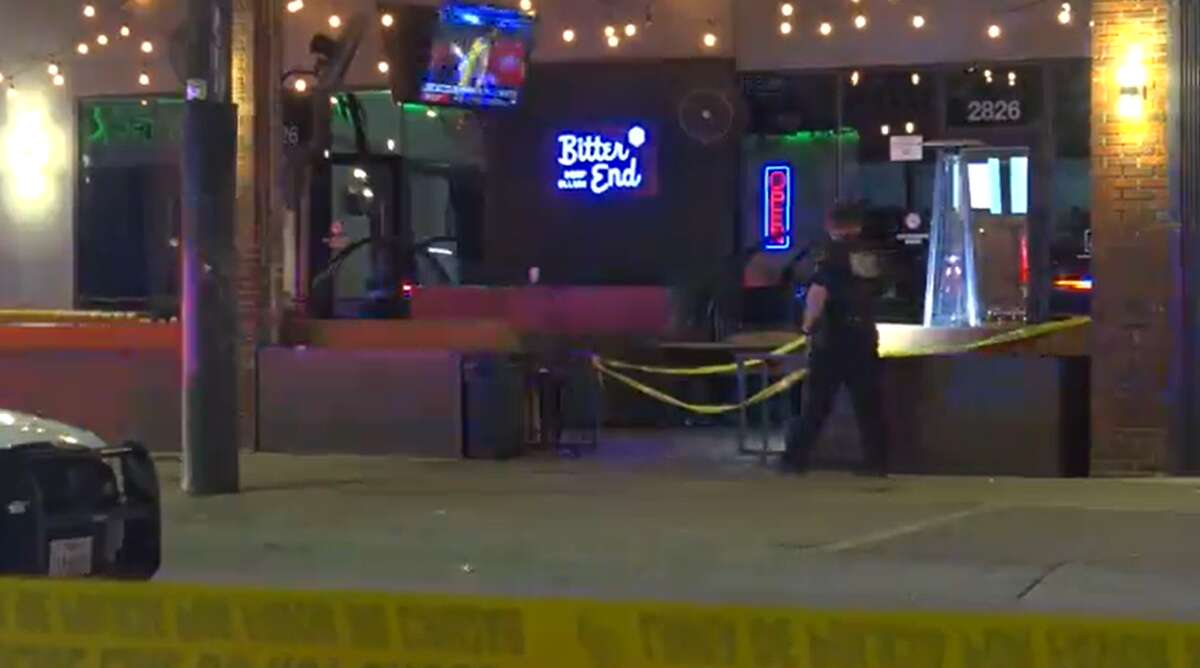 Police are investigating a double shooting that killed Ricky Gossett, 37, and Danielle Jones, 30, Wednesday morning at Bitter End bar in Dallas, Texas.