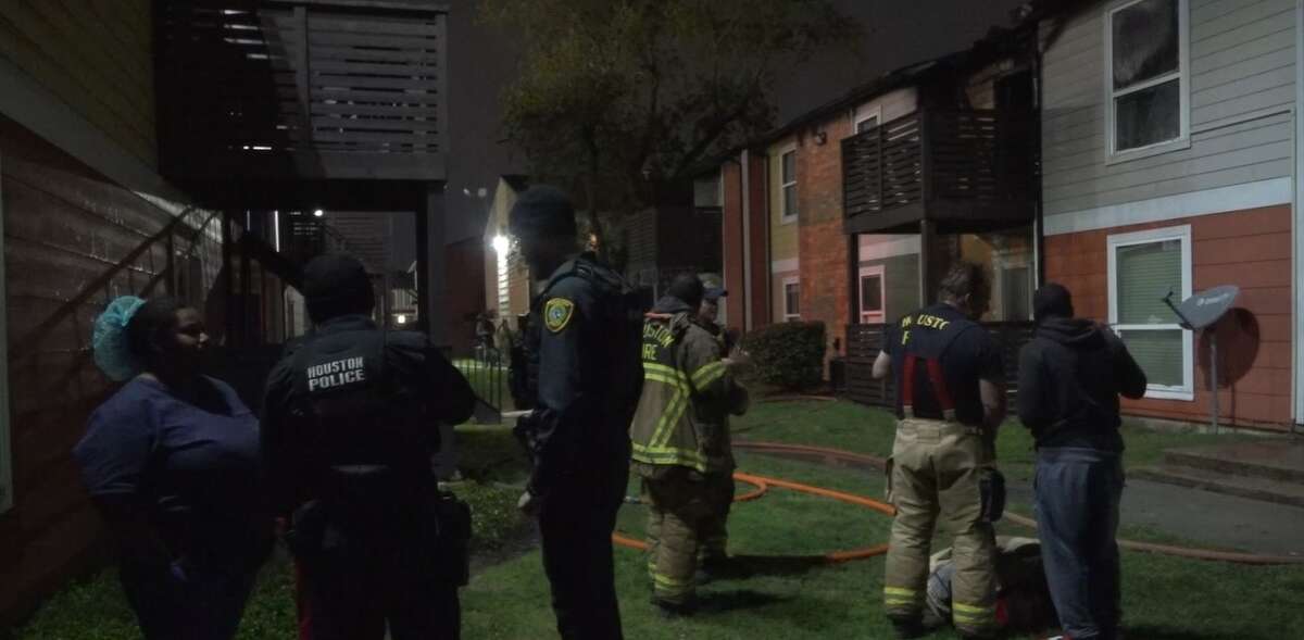 A fire at The Landings at Northpoint, 220 Northpoint Drive, damaged about a dozen apartments on Saturday, March 18, 2023, displacing 20 people. 