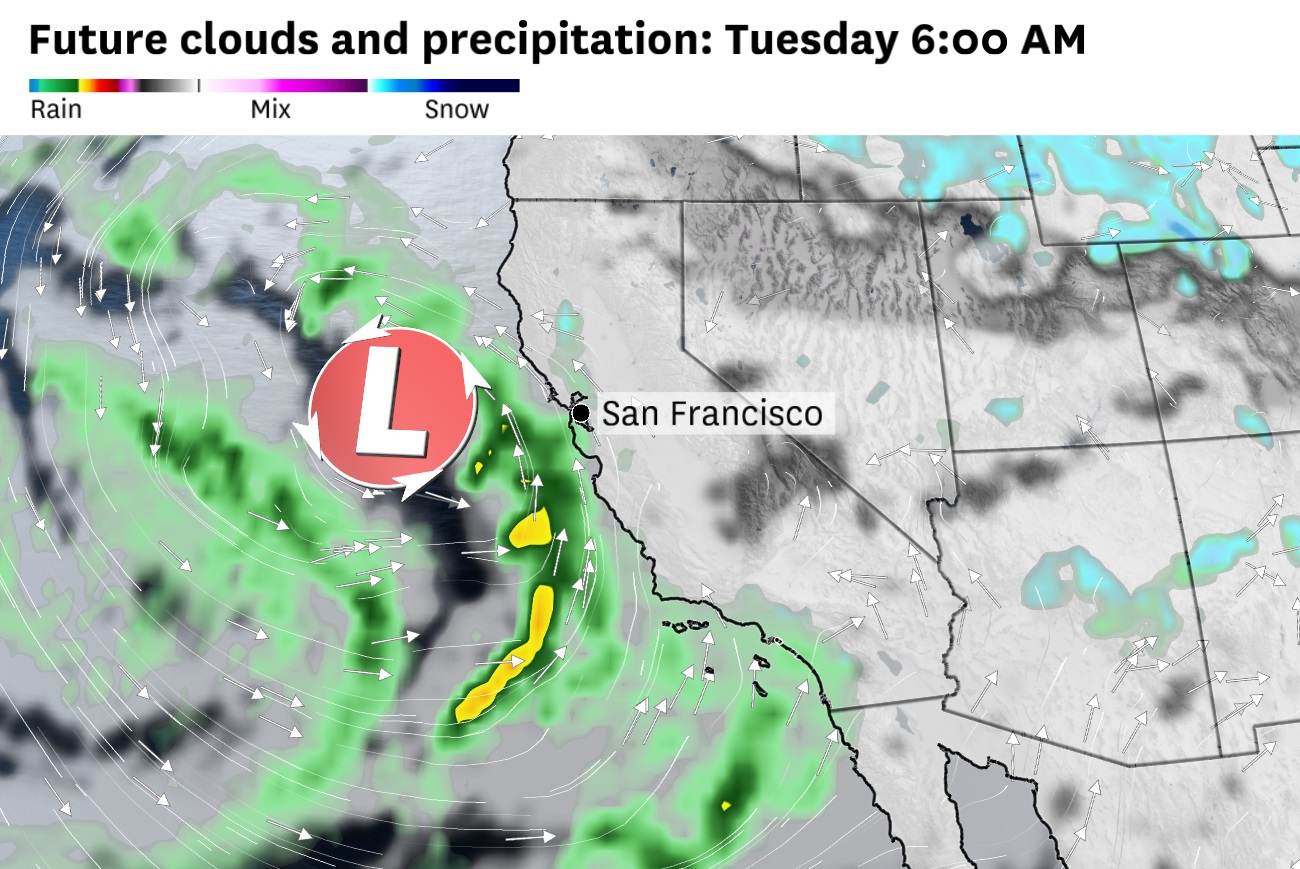Another atmospheric river-fueled storm is heading to California