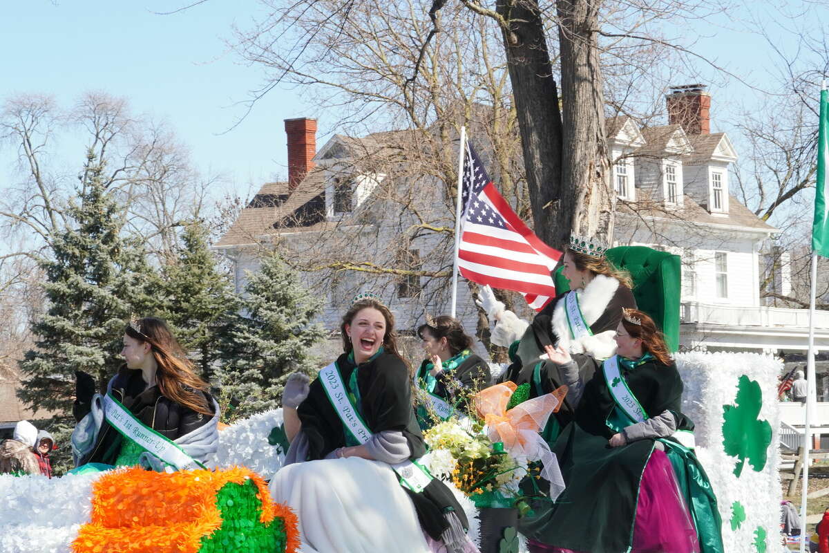 Thousands came out to enjoy the Bay City St. Patrick's Day Parade and enjoyed over 150 different floats, bands, and groups walking down Center Avenue.