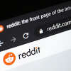 A photo of the Reddit homepage. 