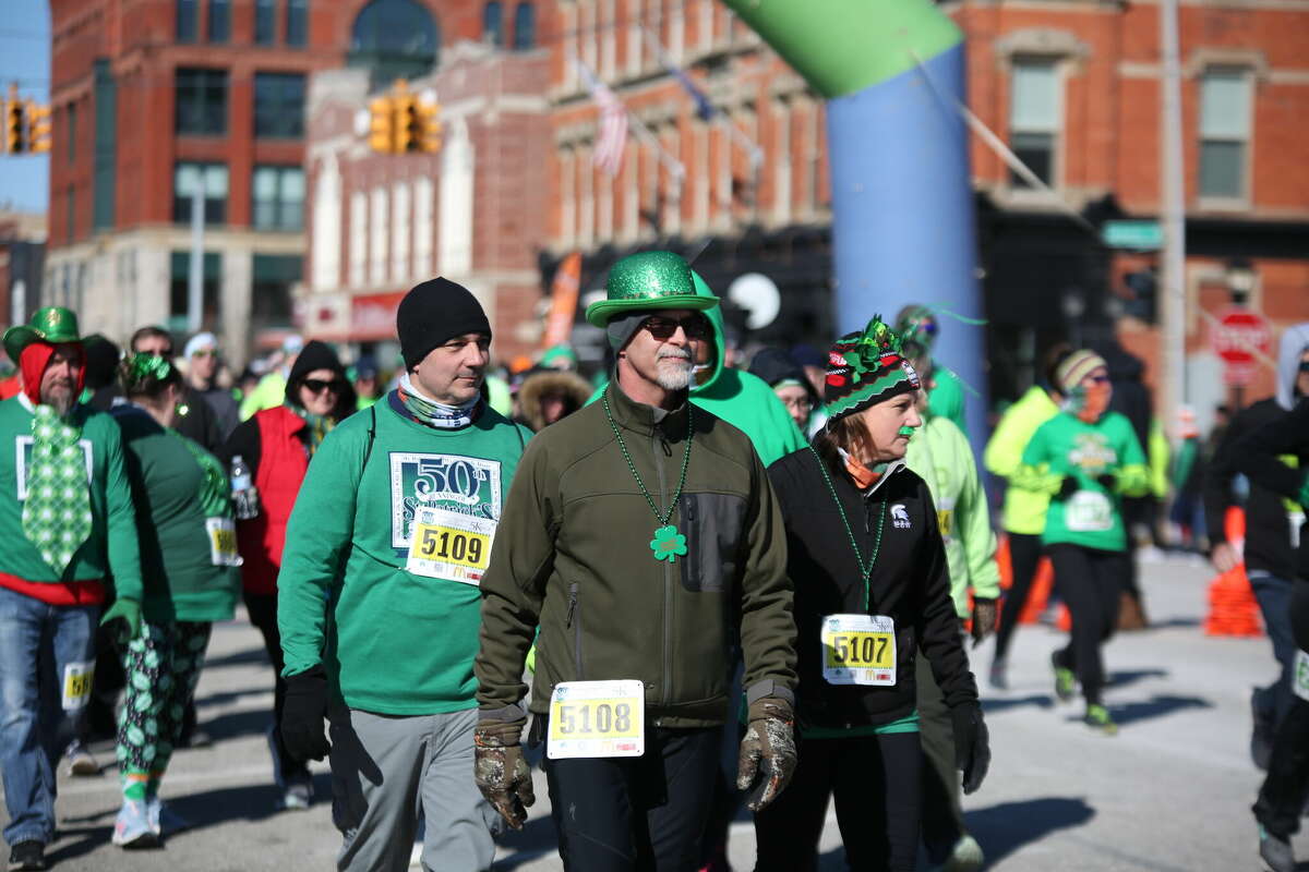 PHOTOS Thousands Participate in Bay City St. Patrick's Day 5K race