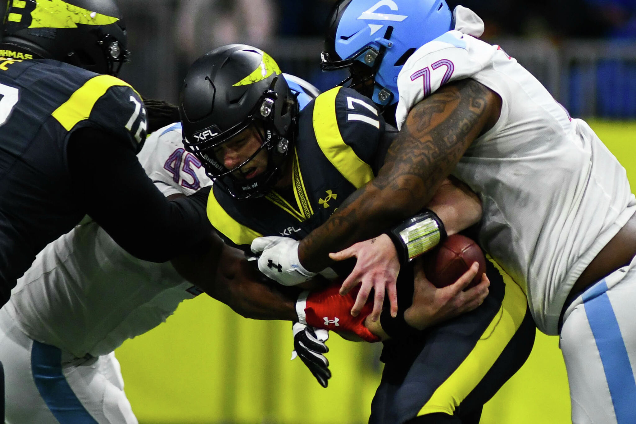 San Antonio Brahmas lose to the Arlington Renegades