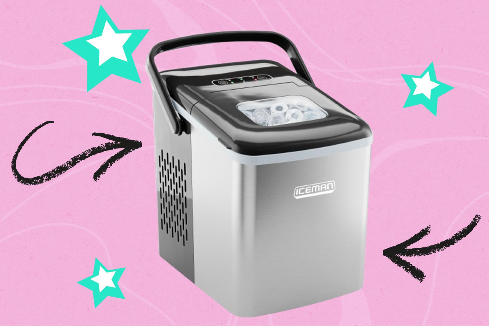 This Iceman nugget ice maker is on sale right in time for warm weather