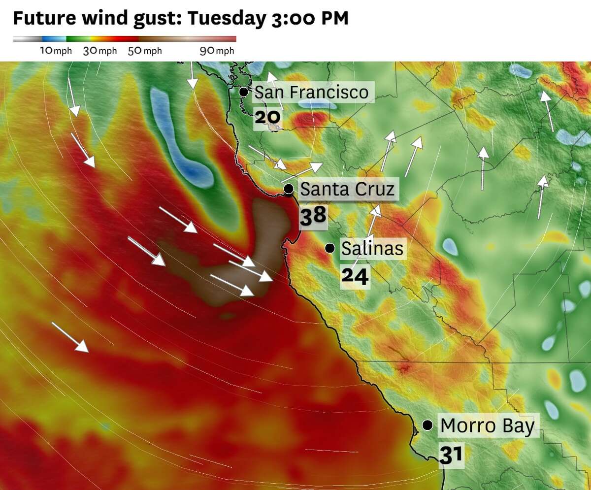 Bay Area gets heavy rain, wind from Pineapple Express-fueled storm