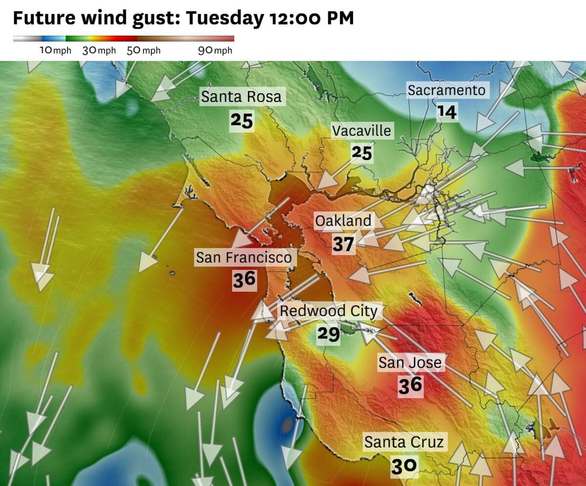 Bay Area gets heavy rain, wind from Pineapple Expressfueled storm