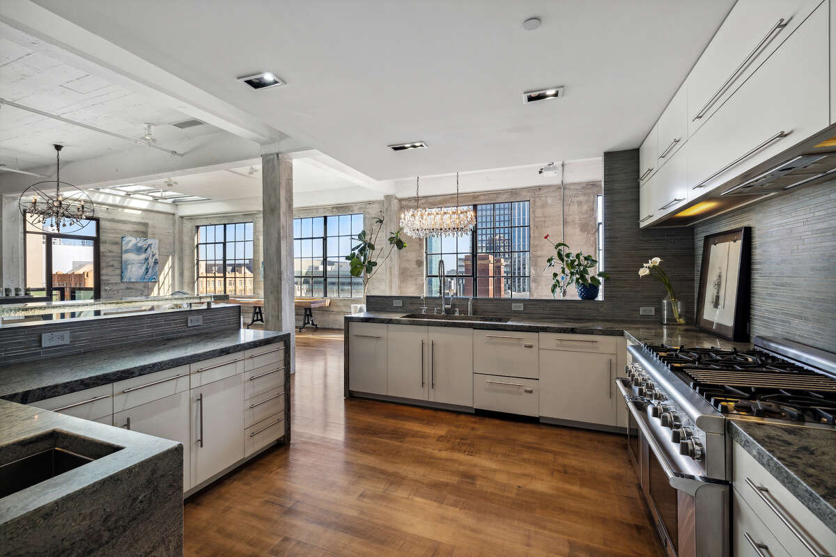 The penthouse unit in a former San Francisco firehouse that was converted into a luxury condo building is for sale for $4.5 million.