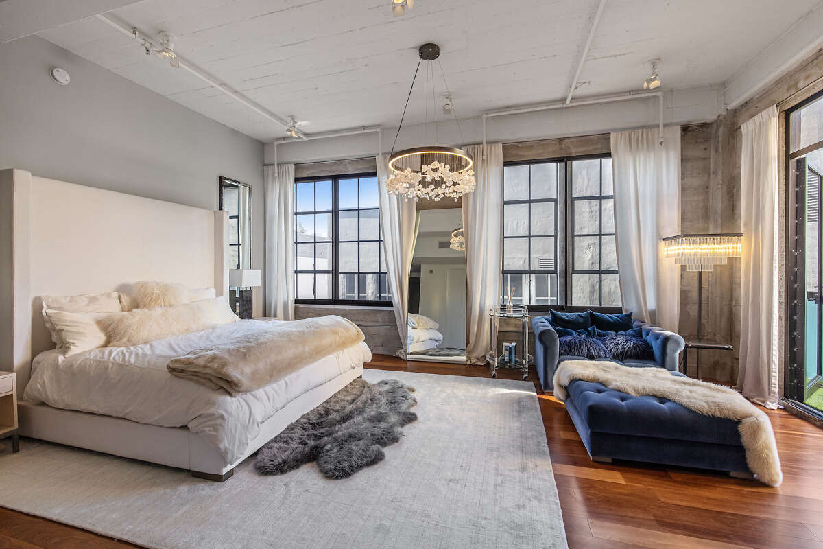 The penthouse unit in a former San Francisco firehouse that was converted into a luxury condo building is for sale for $4.5 million.