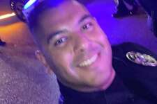 Laredo ISD police officer Robin Rodriguez was identified as the victim of Monday's deadly traffic accident.
