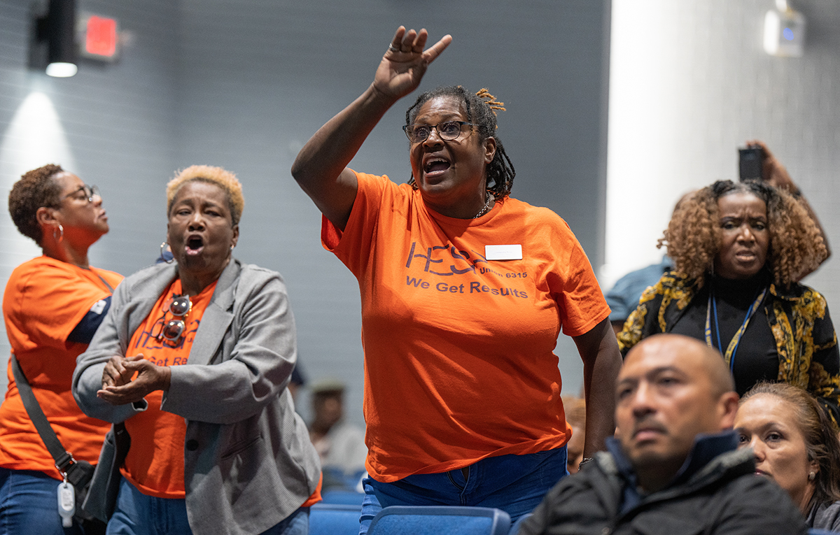 TEA changes location to Delmar Stadium for third community meeting on HISD takeover