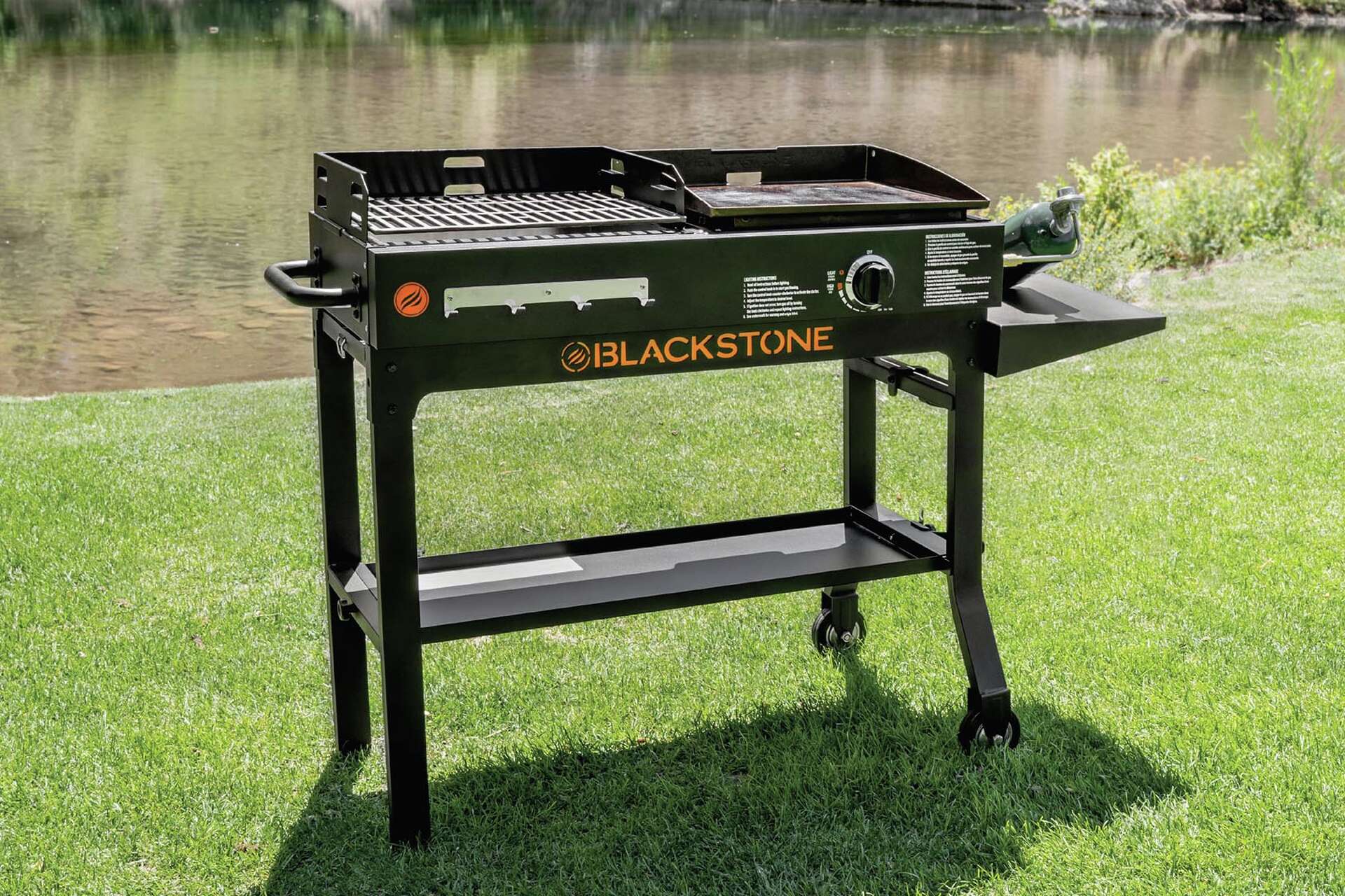 Blackstone griddle and grill combo shop