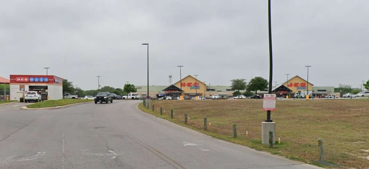 Pictured is the H-E-B Plus at 19337 McDonald Street in Lytle, Texas.