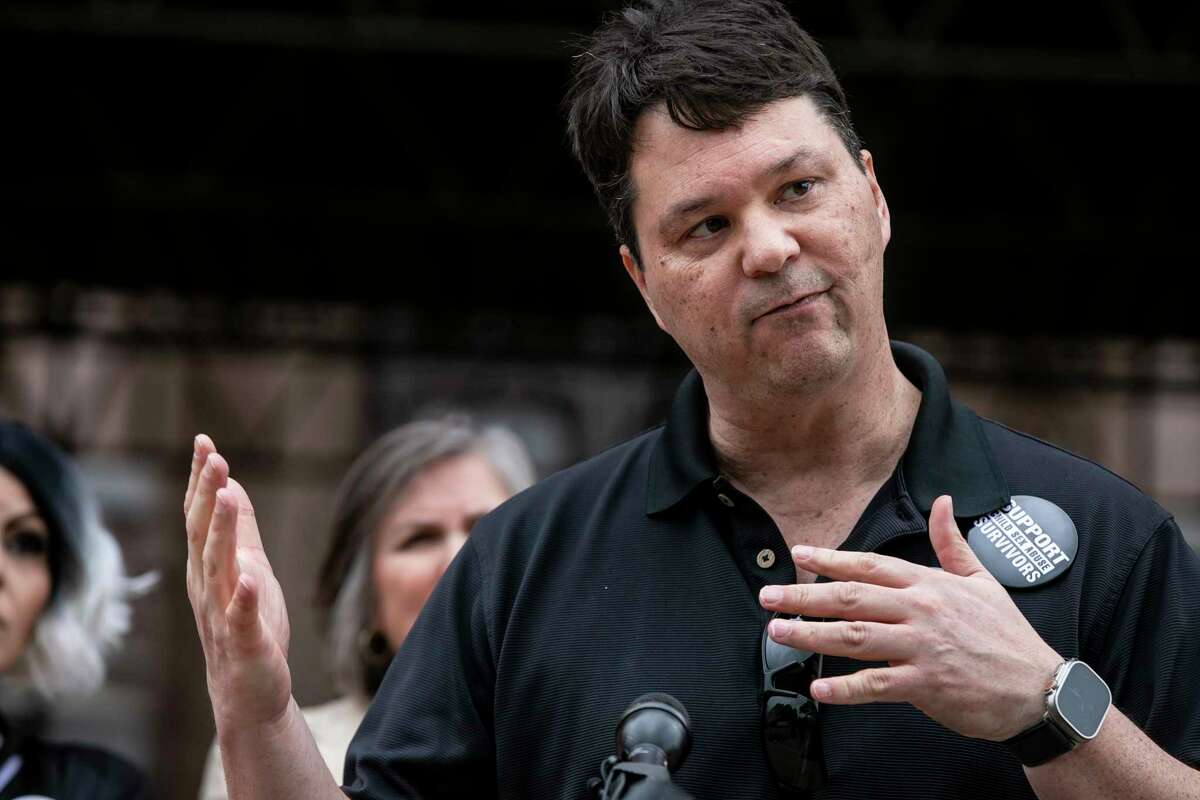 Survivors of child sexual abuse rally at Texas Capitol