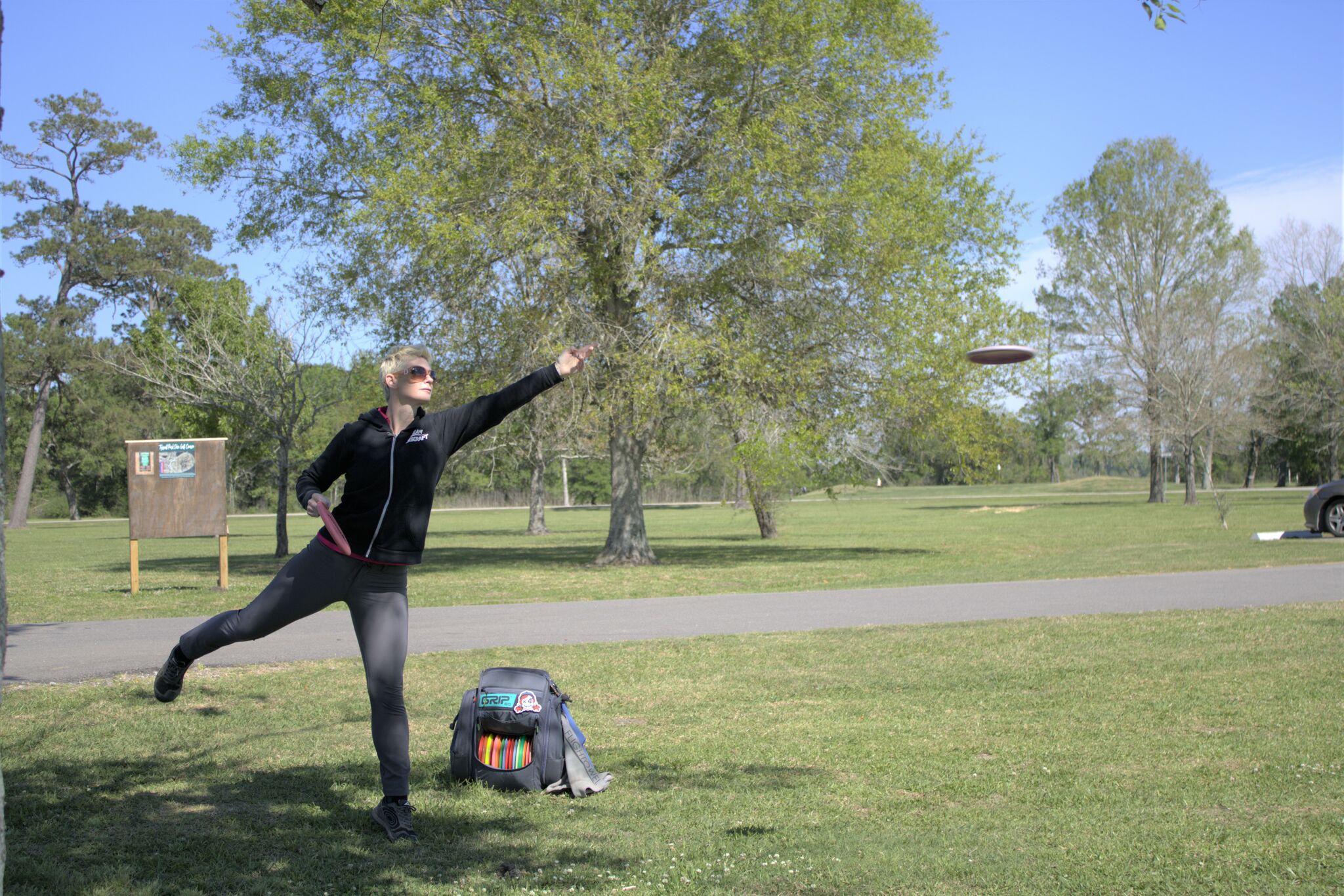 What does Disc Golfer Christina Linthicum, have to say about the sport