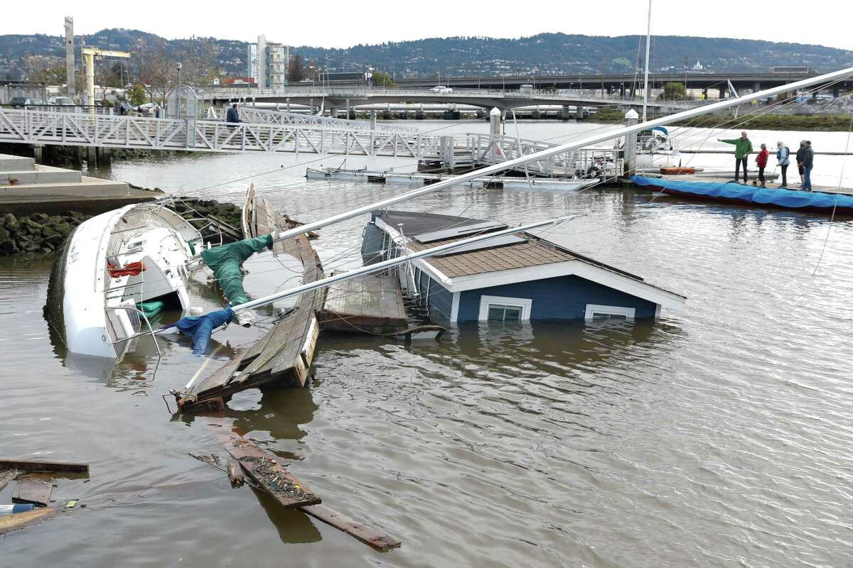 Photos show brutal damage from wild Bay Area storm