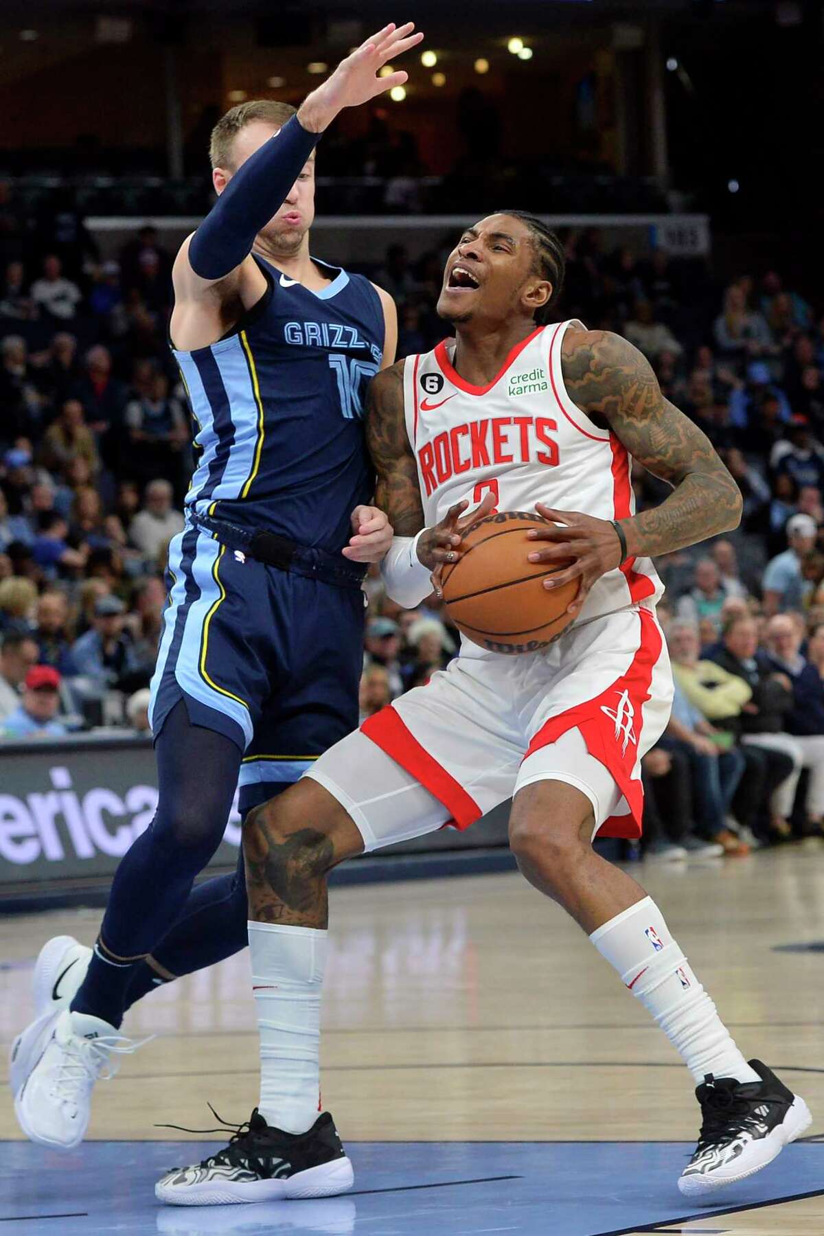 Houston Rockets Memphis pulls away late for hardfought victory