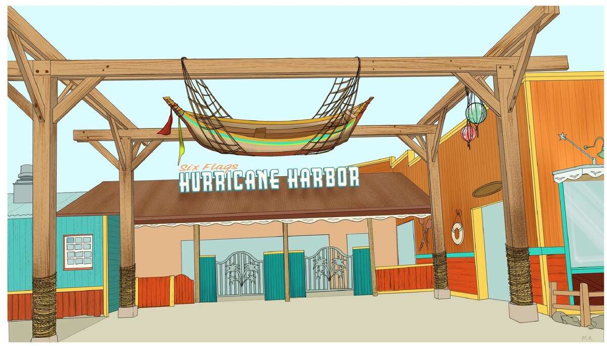 Six Flags Fiesta Texas introduces its new water park called Hurricane Harbor San Antonio this April.