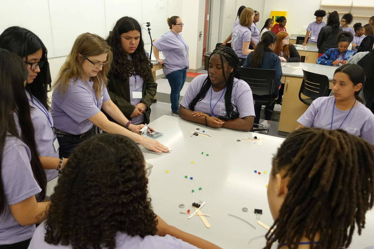 ExxonMobil Hosts 'Introduce A Girl To Engineering Day' For Students