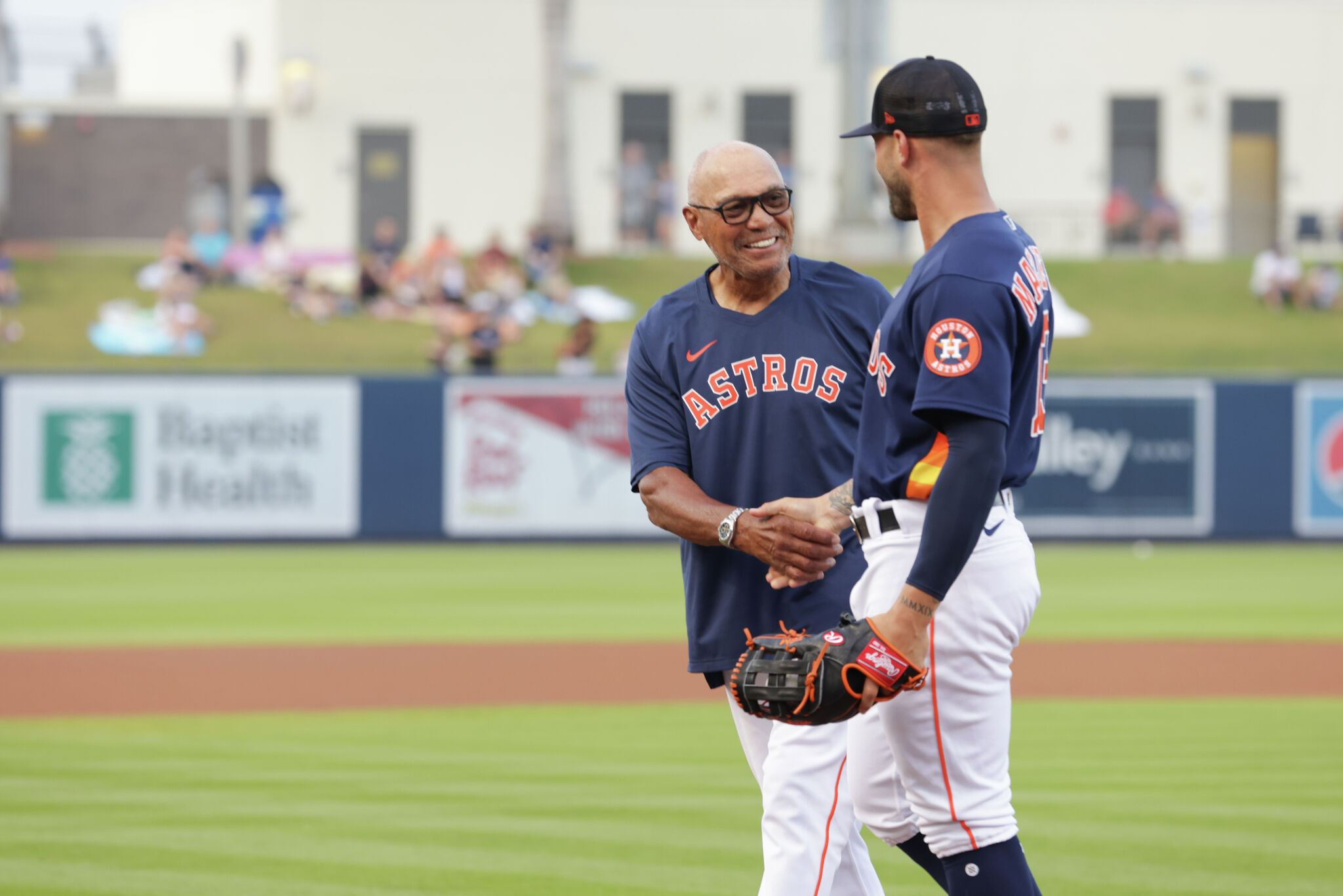 Reggie Jackson comfortable working for Astros as they face the
