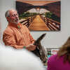 Mark Camilleri gives a presentation about taxidermy on March 24, 2023 at Senior Services in Midland.