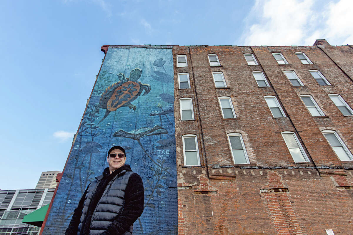 Getting to know the artists who create CT's outdoor murals?
