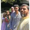 Elias Elhania pictured with his parents, Abadallah and Zahra, and his two sisters. Elhania was shot and killed at an Airbnb property in Sunnyvale on Aug. 7, 2021.