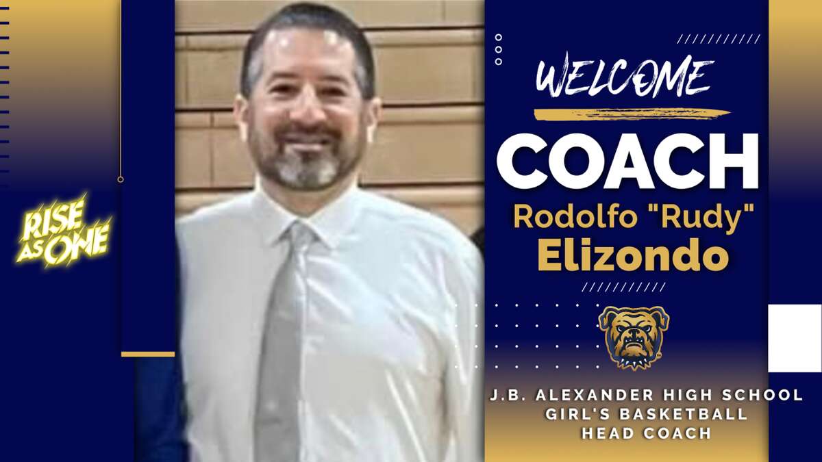 Rodolfo Elizondo was hired this week to be the new girls' basketball head coach at Alexander.