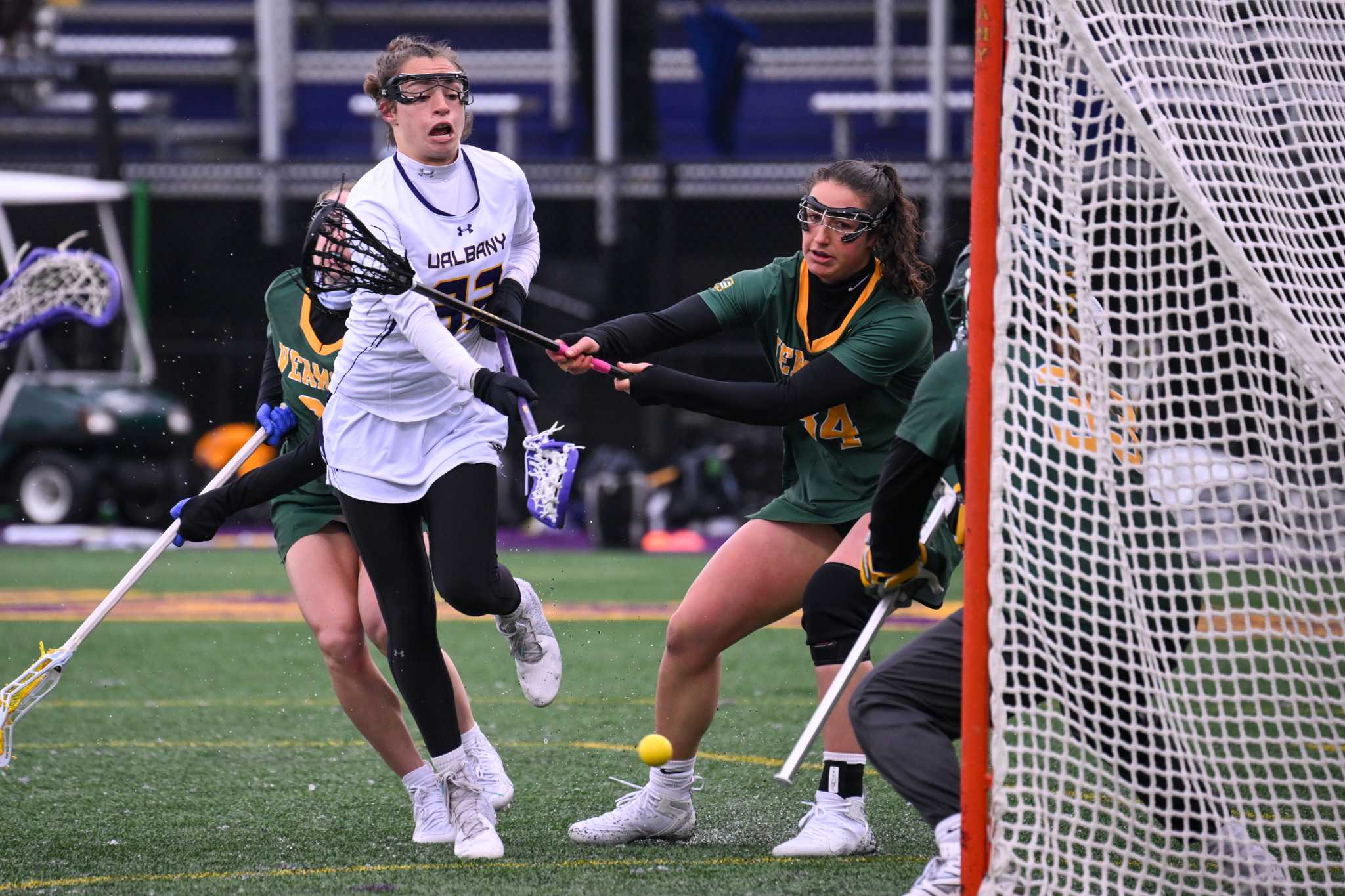 UAlbany women's lacrosse rallies to upset No. 12 Virginia