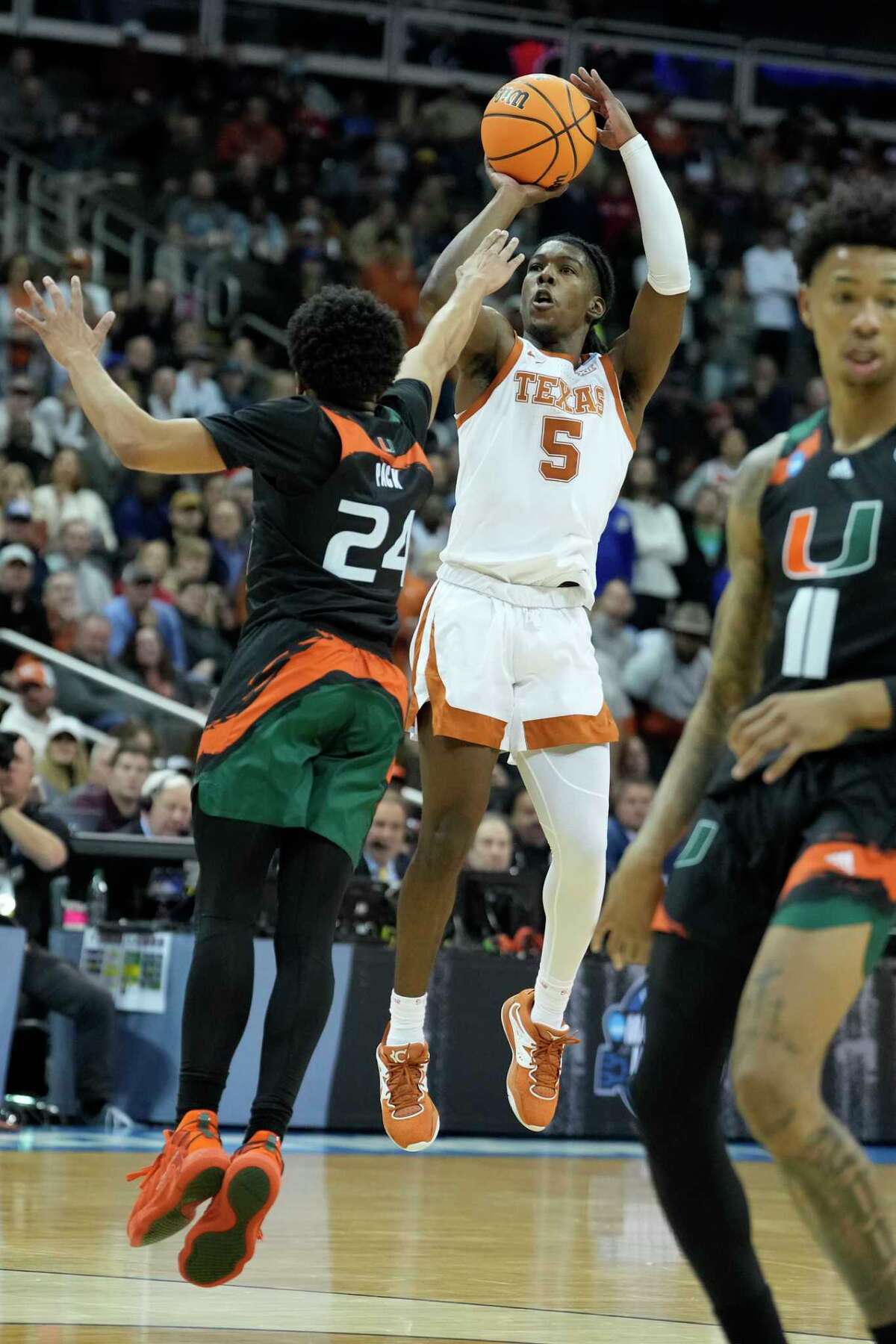 NCAA Tournament Texas was in control against Miami until it wasn't