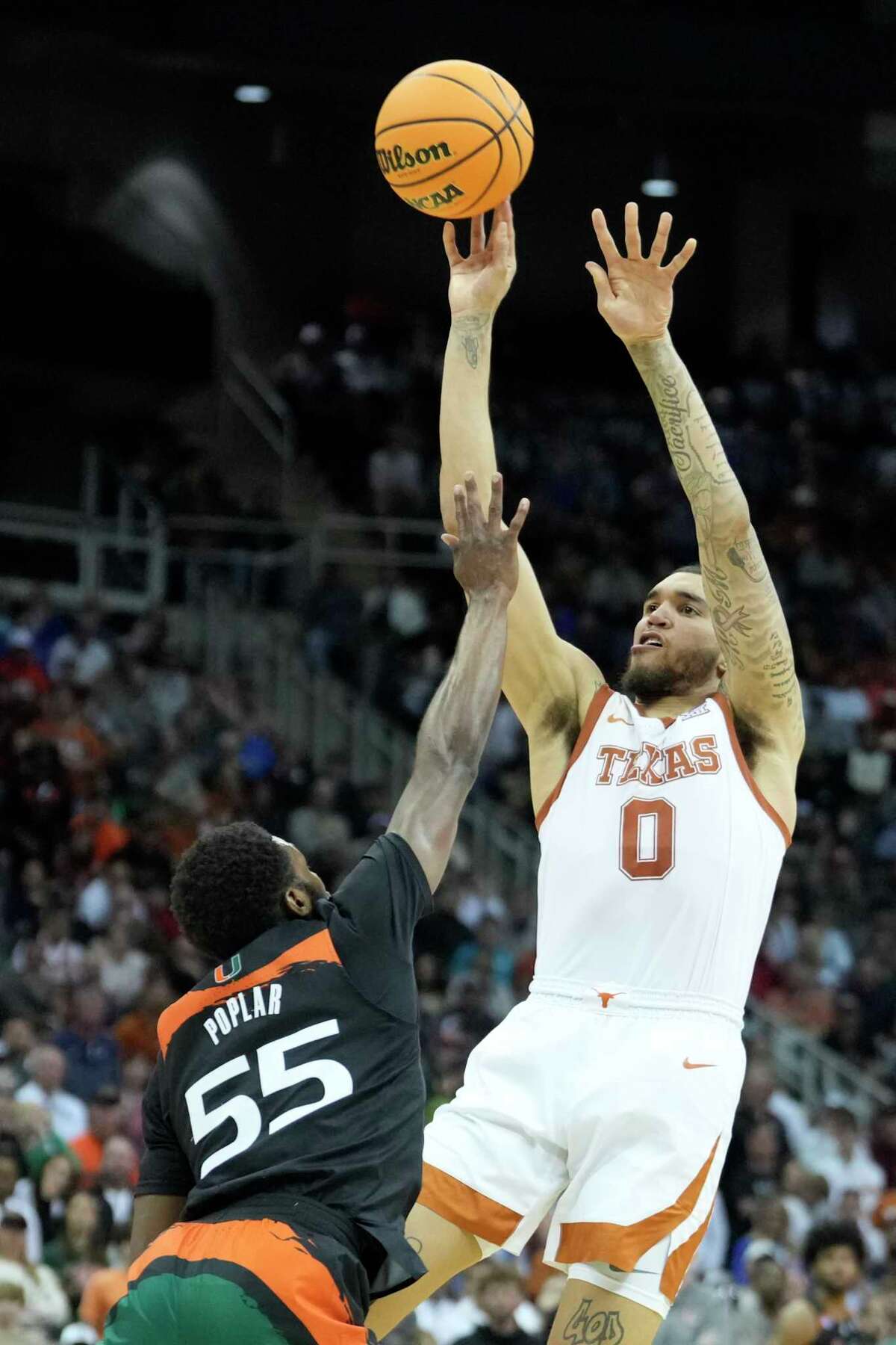 NCAA Tournament Texas was in control against Miami until it wasn't
