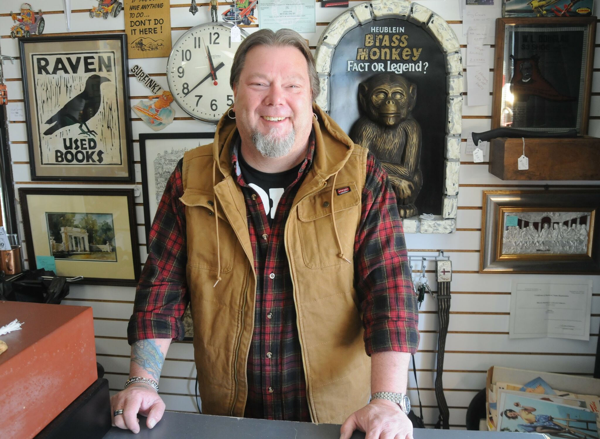 Thrill of the hunt drives Alton's Brass Monkey owner