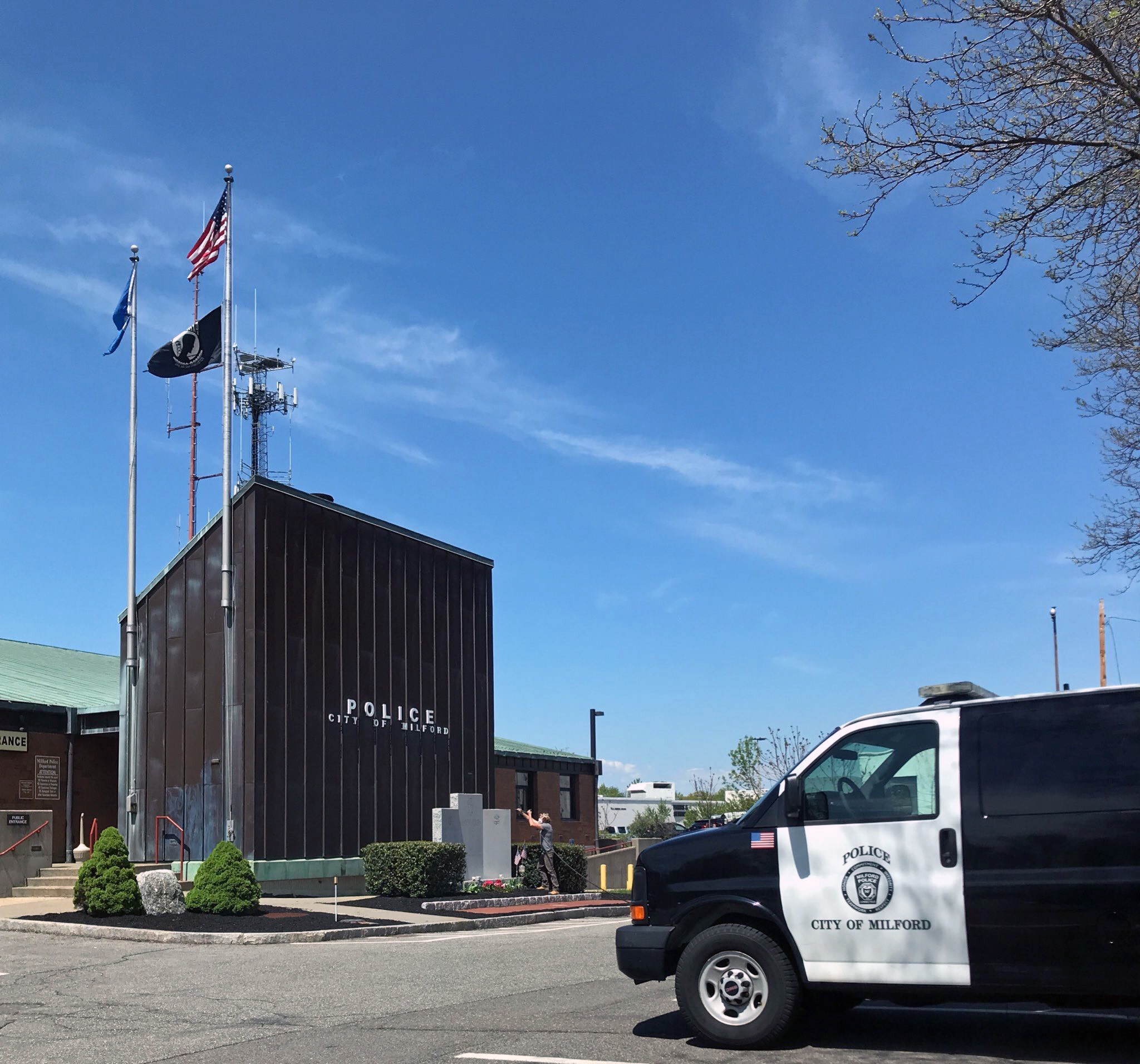 Police: Milford man made up story about gunshot in door of his home - Vimarsana News