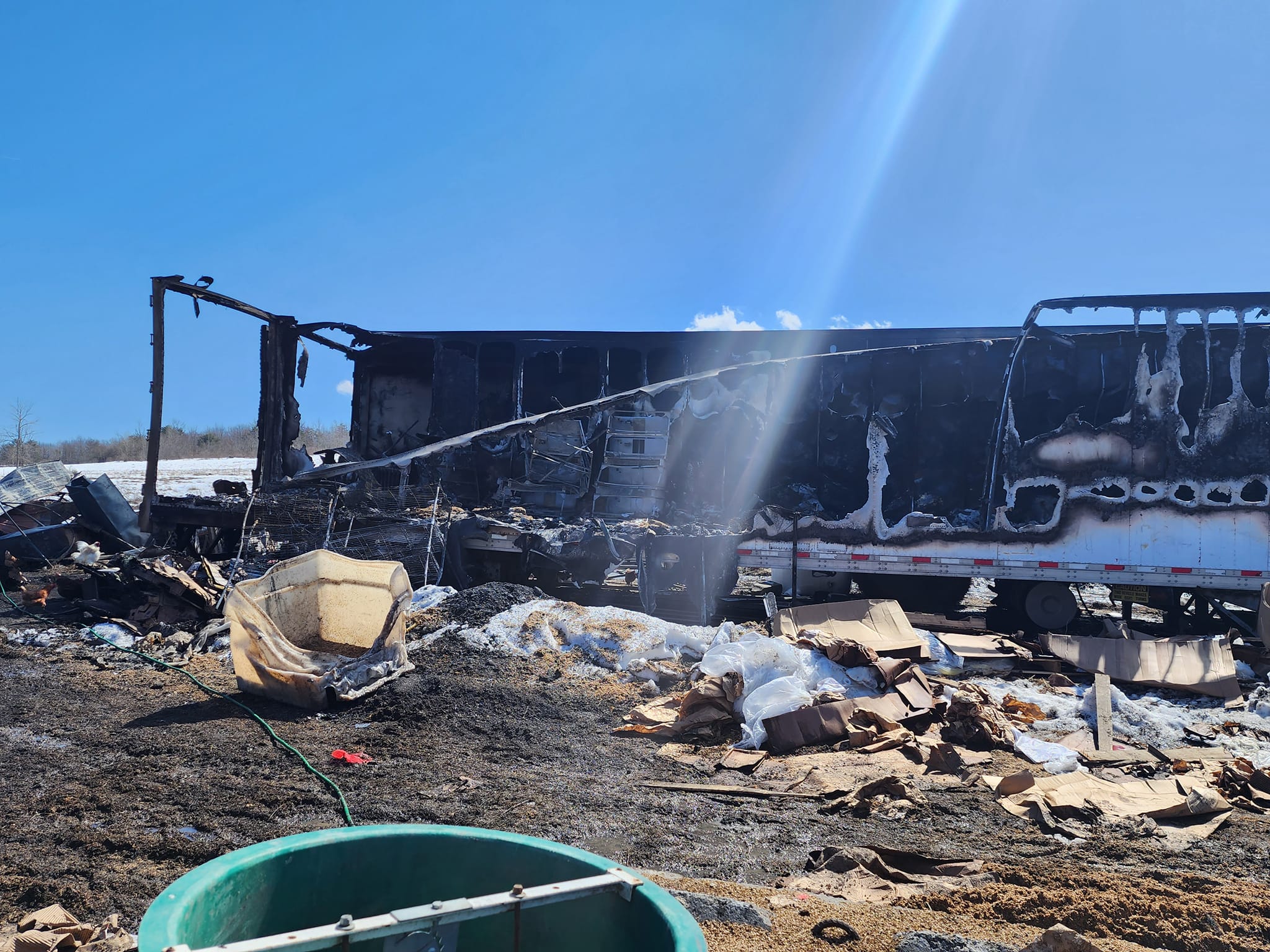 200 chickens, about 50 pigs lost in Duanesburg barn fire
