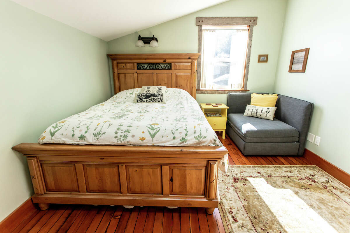 A cozy room at the Brunner Family Farm.